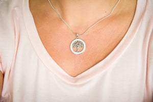 N028067 - White Opal Tree of Life