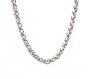 N047001 - Men's Stainless Steel Chain, 24"