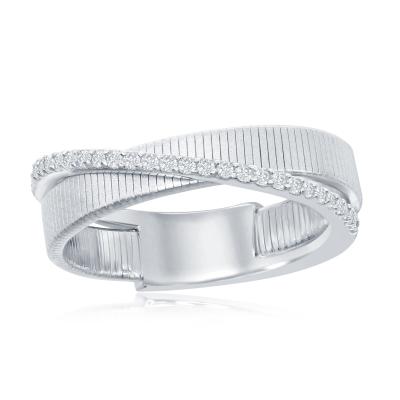R028059 - Sterling Silver and CZ Ring