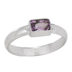 R054016 - Sterling Silver/Amethyst Ring