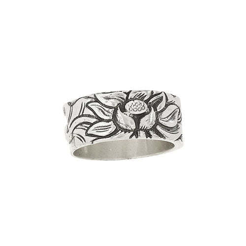 R054023 - Sterling Silver/Flower