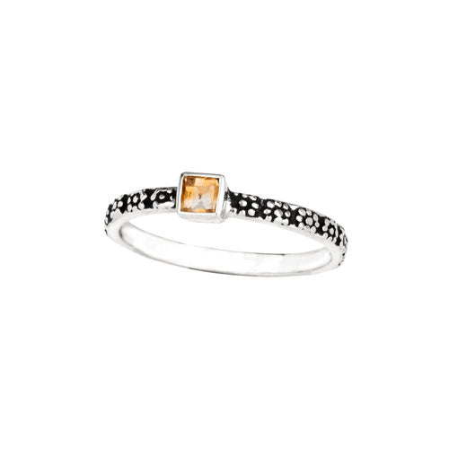 R054031 - Sterling Silver/Citrine Ring